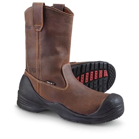 Mens Wolverine® 11 Waterproof Rangel Composite Toe Pull On Boots