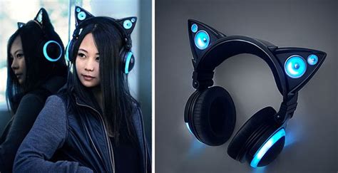Axent Wear Cat Ear Headphones Cute Headphones Cat Headphones