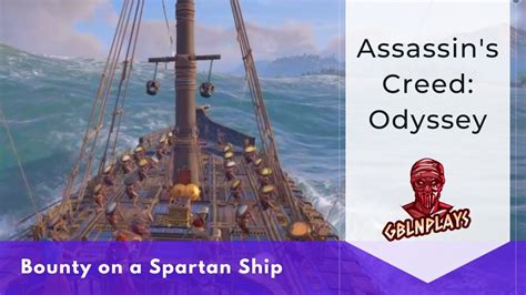 Assassins Creed Odyssey Naval Battle Bounty On A Spartan Ship
