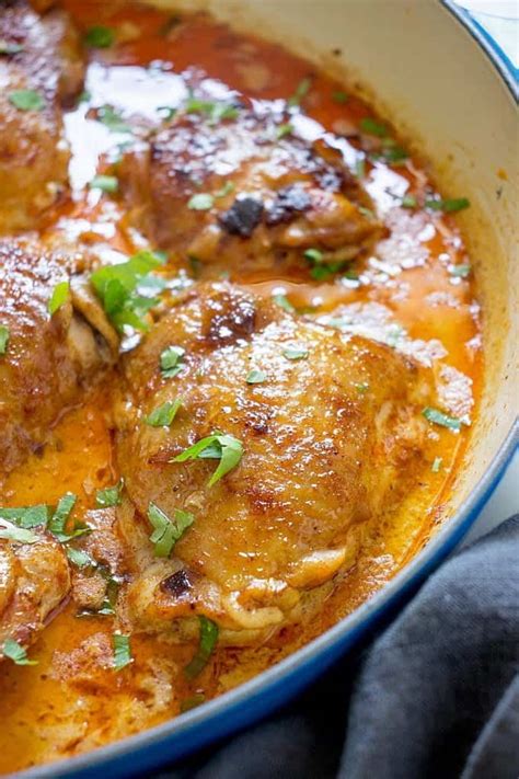 Easy Homemade Chicken Paprikash With Dumplings Recipe