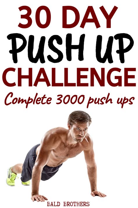 30 Day Push Up Challenge 3000 Push Ups In One Month 30 Day Push Up