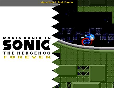 Mania Sonic In Sonic Forever Sonic The Hedgehog Forever Mods