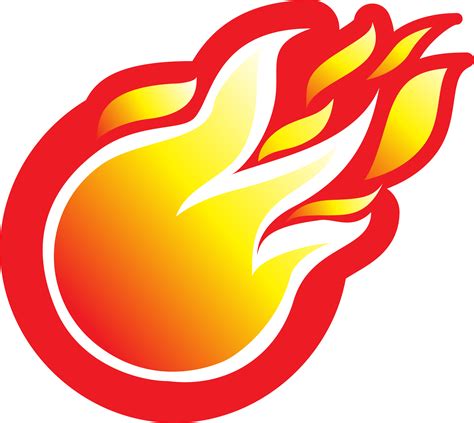 Clipart Fire Ball Icon