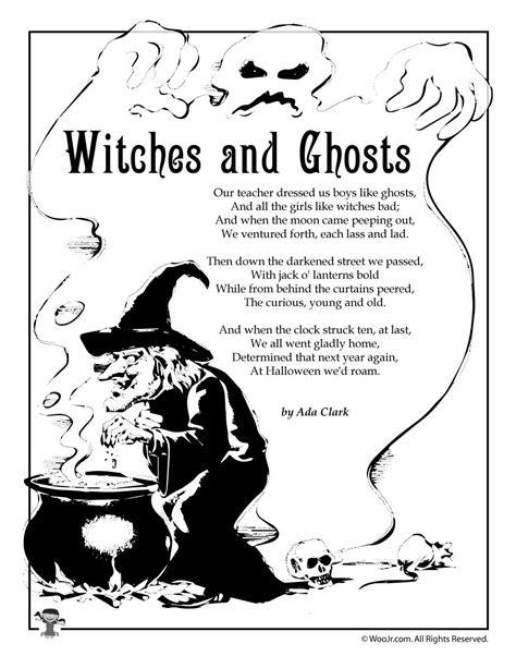 Love poems and others (1913). Witches and Ghosts by Ada Clark - Woo! Jr. Kids Activities