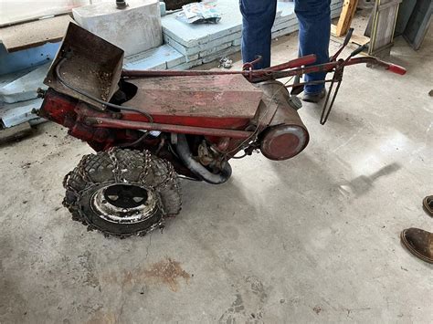 Gravely Walk Behind Tractor With Sickle Bar Seat Proxibid