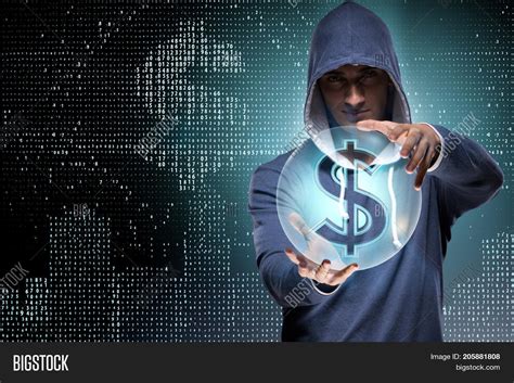 Hacker Hacking Banking Image And Photo Free Trial Bigstock