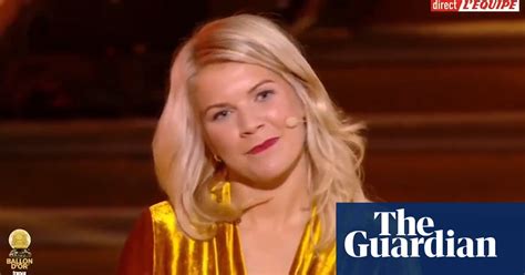 Ada Hegerberg Is Asked If She Knows How To Twerk When Accepting Ballon
