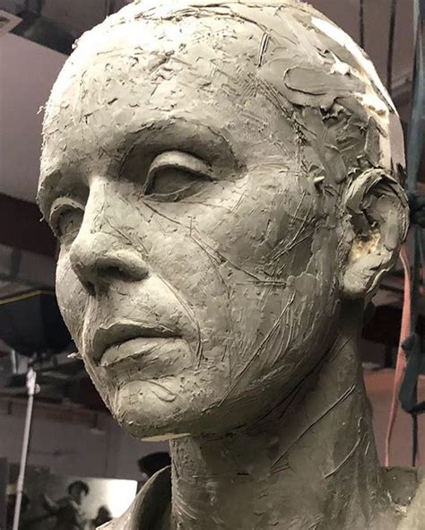 Sculpture Head Human Sculpture Plaster Sculpture Ceramic Sculpture