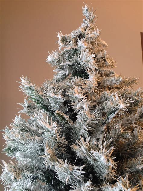 Adventures In Diy Flocking An Artificial Christmas Tree
