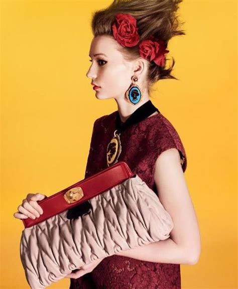 Miu Miu Cameo Jewelry Collection Fashion Mia Wasikowska Style