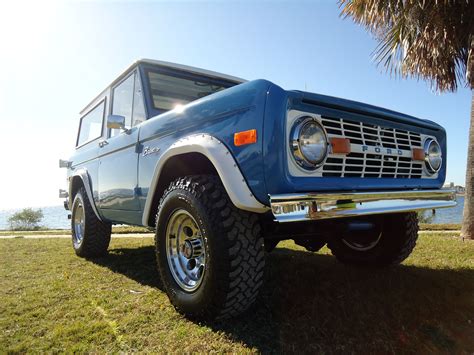 Early Ford Bronco Restored Velocity Restorations Ford Bronco