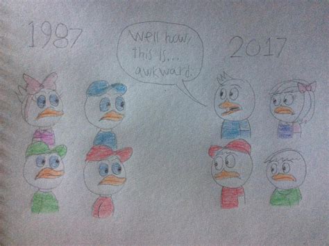 Ducktales 2017 Meets 1987 By Tanasweet123 On Deviantart
