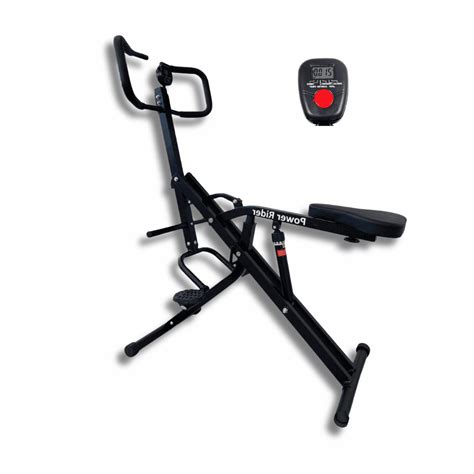 Total Crunch Power Rider For Abs And Glutes Innovative Squat Machine