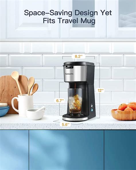 Buy Famiworths Iced Coffee Maker Hot And Cold Coffee Maker Single