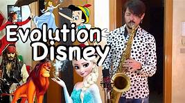 Evolution Disney Music on SAX [1937 - 2018] - YouTube