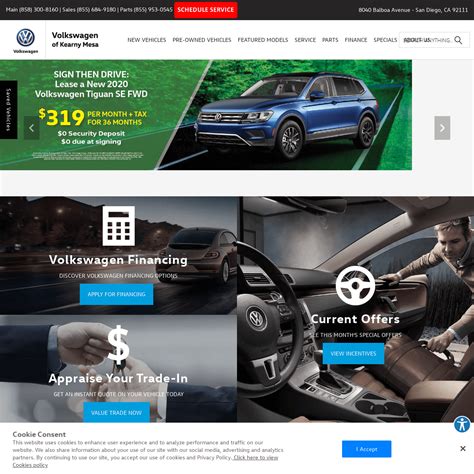 Volkswagen Of Kearny Mesa Car Dealership Serving San Diego