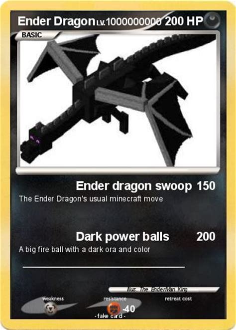 Search results for ender dragon. Pokémon Ender Dragon 195 195 - Ender dragon swoop - My Pokemon Card