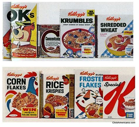 40 Favorite Breakfast Cereals From The 1960s 1967 Breakfast Cereal