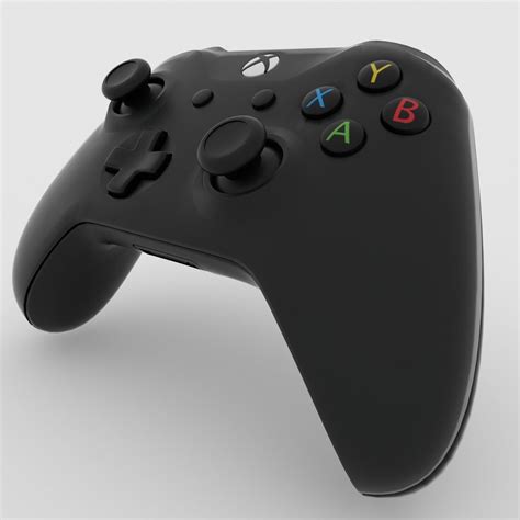 Xbox One Controller Free 3d Model Cgtrader