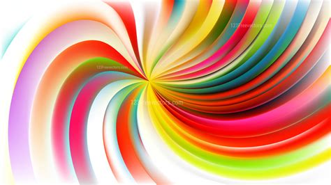 Abstract Colorful Swirl Background