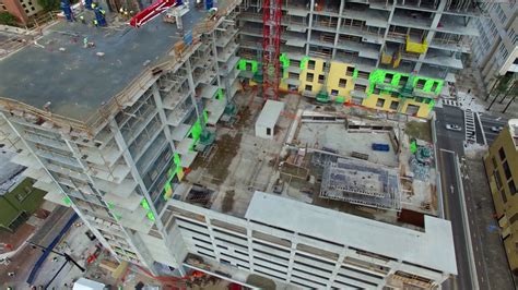 Nine15 Construction Downtown Tampa Drone Video Youtube