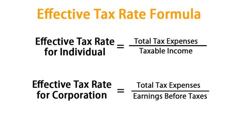 Tax Rebate Formula
