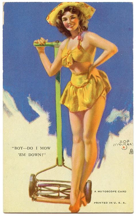 Lot Original A Mutoscope Card Pin Up Girl 1940s 1950s