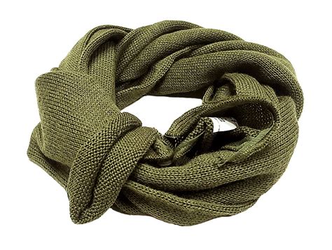 deadstock 1980 s us army scarf neckwear wool green 208 チューブ・スカーフ luby s （ルビーズ）