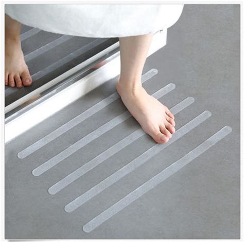 12pcs6pcs Anti Slip Bath Grip Stickers Non Slip Shower Strips Flooring