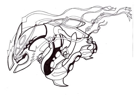 More than 14,000 coloring pages. Rayquaza coloring pages download and print for free