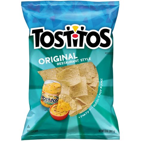 tostitos original restaurant style tortilla chips 13 oz bag