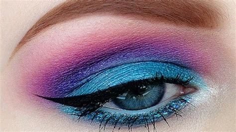 Colorful Eye Makeup Tutorial For Beginners Youtube