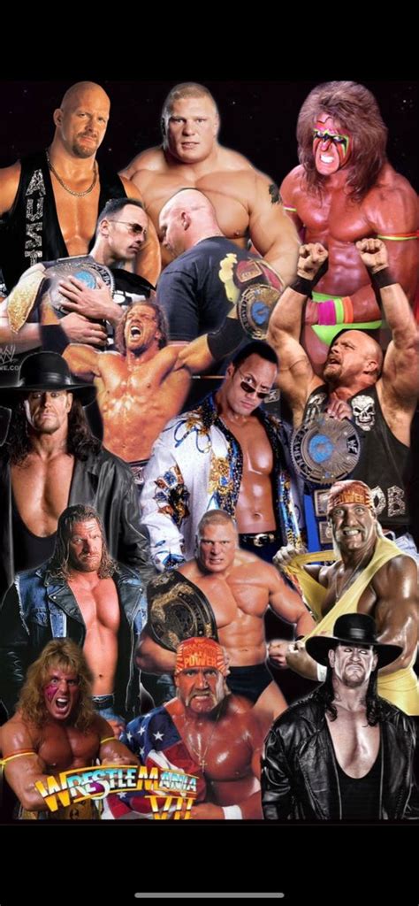 Wwe Wwf Hhh Stone Cold Steve Austin The Rock The Undertaker Hulk Hogan Best Wrestlers Wwf