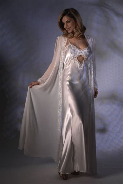Luxury Satin Nightdress Jane Woolrich 13754 Night Dress Satin Dress Long Night Gown