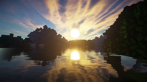 Minecraft Beautiful Sunrise By Lukeylol24 On Deviantart