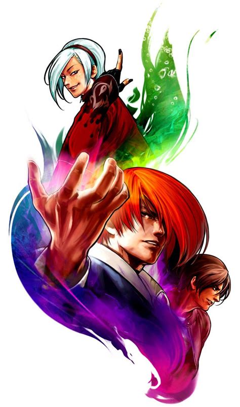 Character Faces Promotional Art The King Of Fighters Xi Art Gallery