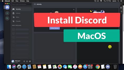 Install Discord On Macos Tutorial Youtube