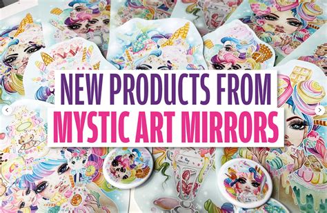 Adorable New Products From Mystic Art Mirrors Colouring Heaven