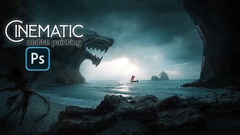 Cinematic Matte Painting Composition Adobe Photoshop Tutorial