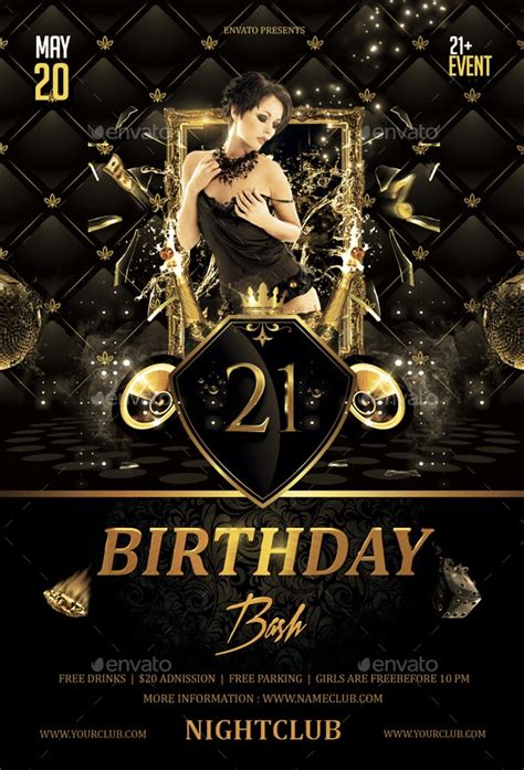 Birthday Bash Flyer By Butu85 Graphicriver