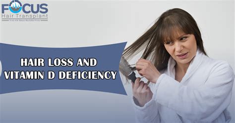 The mice that lacked vitamin d3 suffered from pattern baldness. Hair loss And Vitamin D Deficiency