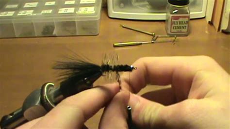 How To Tie A Black Woolly Bugger Youtube