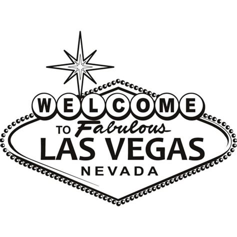 Las Vegas Wall Sticker Welcome Sign Wall Decal Usa Landmark Home Decor