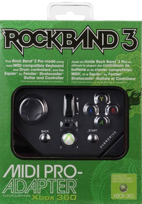 Mad Catz Rock Band 3 Midi Pro Adapter X360 Buy Now At Mighty Ape Nz