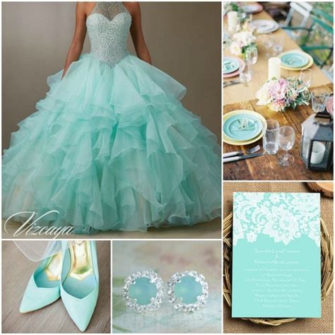 20 Quinceanera Ideas Themes Tiffany Blue Quinceanera Dresses Tiffany