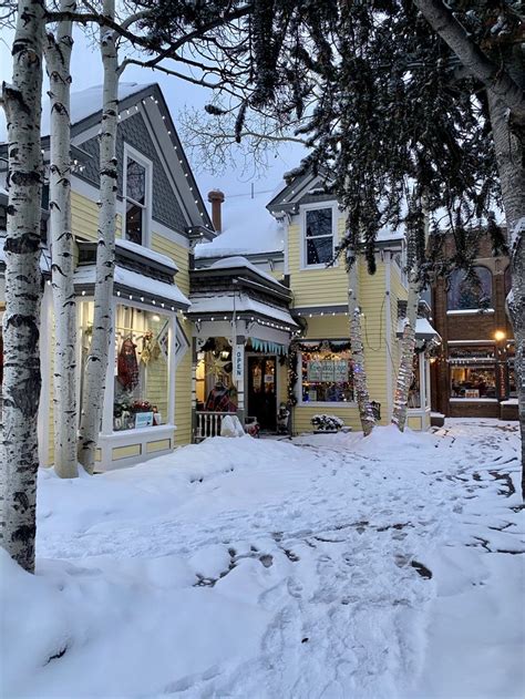 Main Street Breckenridge Has So Many Quaint Little Shops To Chose From