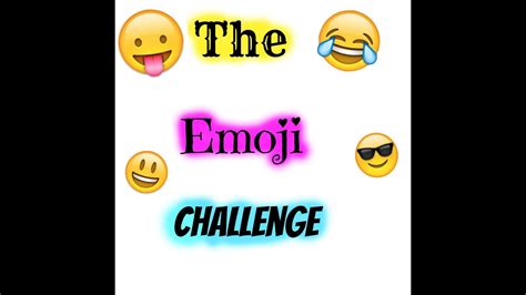 Emoji Challenge Youtube
