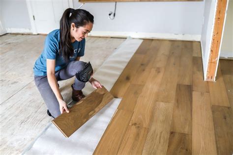 How To Install Engineered Hardwood Make The Furniture