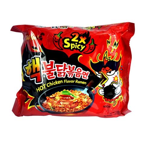 In the case of cup ramyeon, the large size was first produced in june 2012 and the small size in november 2013. Samyang Noodles 140g Hot chicken flavour ramen challenge ...
