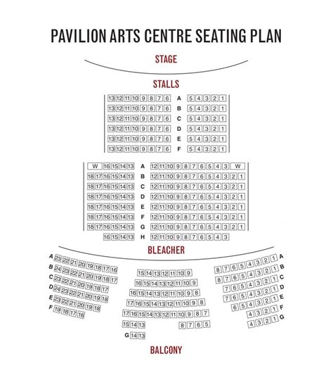 Pier 6 Pavilion Seating Chart